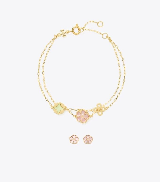 Ensemble cadeau bracelet et boucles d’oreilles Forget Me Not Ensemble cadeau bracelet et boucles d’oreilles Forget Me Not