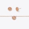 Ensemble cadeau collier pendentif et boucles d’oreilles Miller Pavé Ensemble cadeau collier pendentif et boucles d’oreilles Miller Pavé