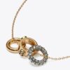 Ensemble collier et boucles d&rsquo;oreilles Icon Pavé