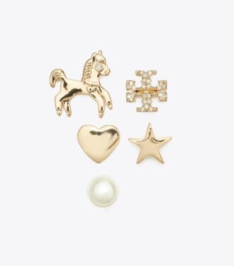 Ensemble de boucles d&rsquo;oreilles Curiosity Horse