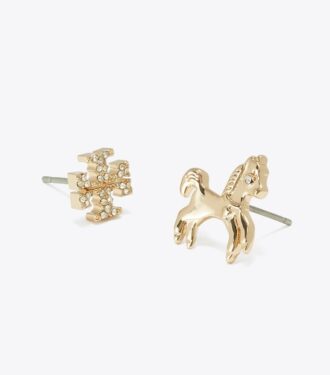 Ensemble de boucles d&rsquo;oreilles Curiosity Horse