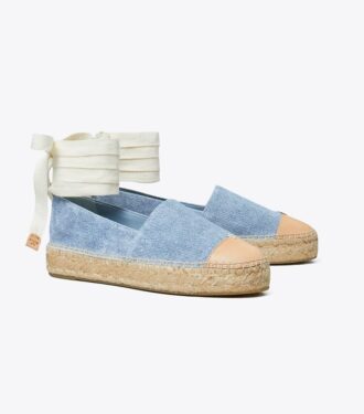 Espadrilles à bout rapporté