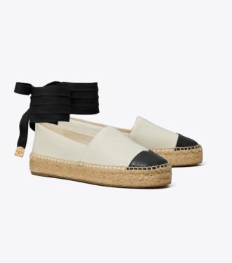 Espadrilles à bout rapporté