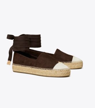 Espadrilles à bout rapporté
