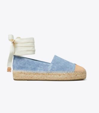 Espadrilles à bout rapporté