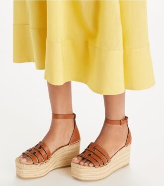 Espadrilles à semelles compensées Ines
