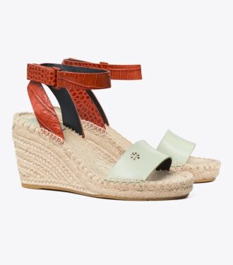 Espadrilles à talons compensés Bima