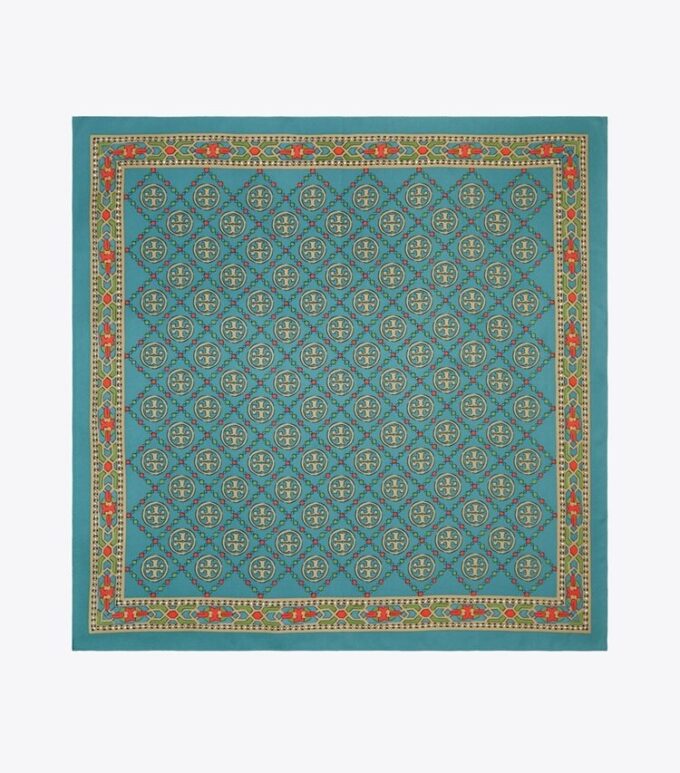 Foulard carré en soie T Monogram Foulard carré en soie T Monogram
