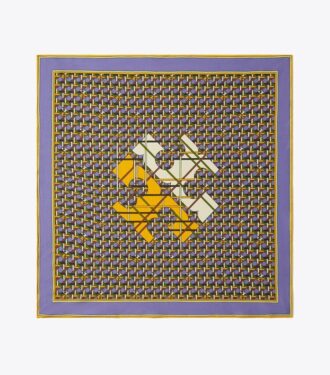 Foulard en jersey à logo Basket-Weave Foulard en jersey à logo Basket-Weave