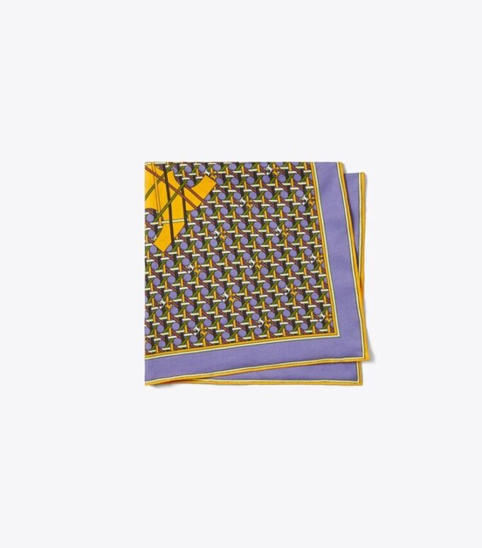 Foulard en jersey à logo Basket-Weave Foulard en jersey à logo Basket-Weave
