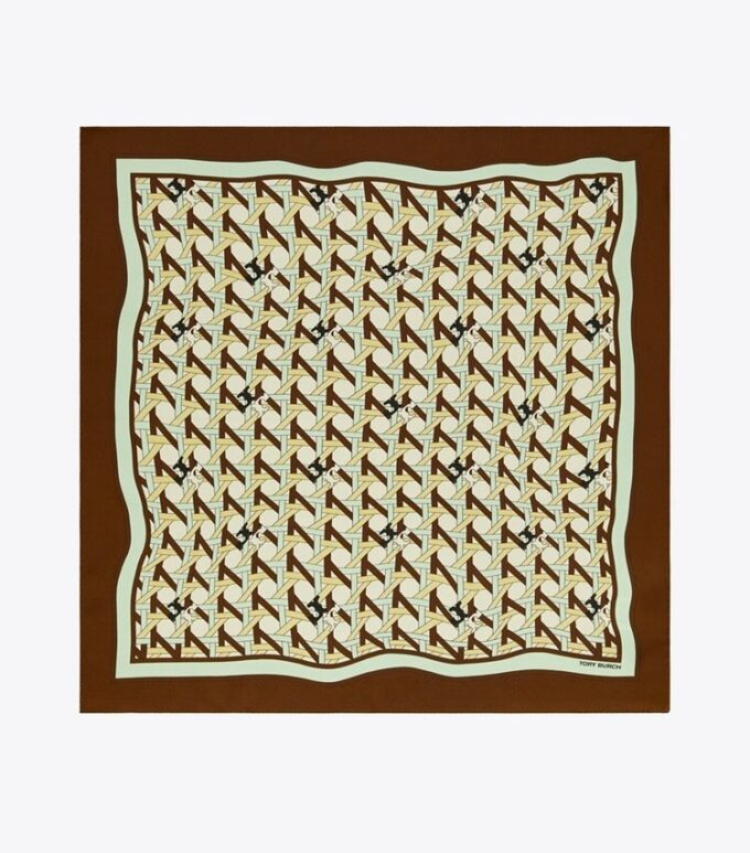 Foulard à motif tressé Foulard à motif tressé