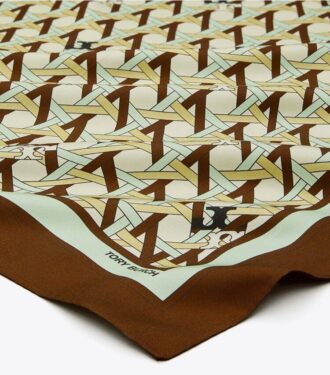 Foulard à motif tressé Foulard à motif tressé