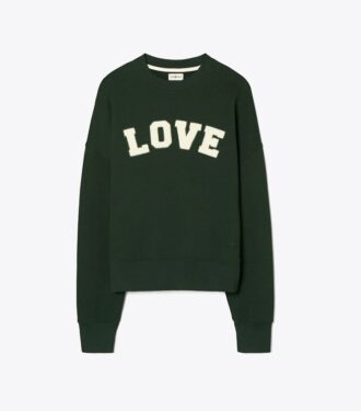 French Terry Varsity Crewneck