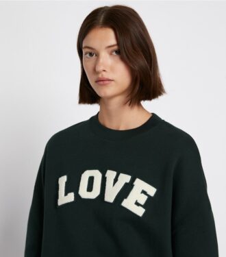 French Terry Varsity Crewneck
