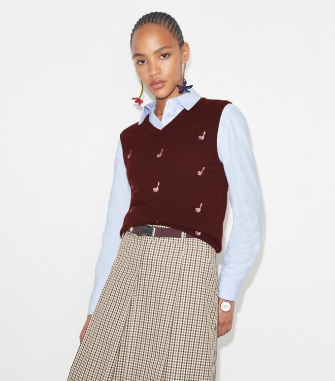 Gilet en cachemire Birdie Gilet en cachemire Birdie