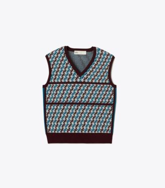 Gilet en jacquard