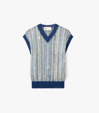 Gilet à paillettes