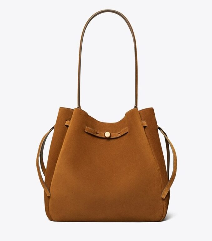 Grand sac seau Romy en daim Grand sac seau Romy en daim