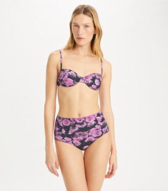 Bas de bikini taille haute