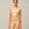 Haut de bikini à ficelles imprimé Haut de bikini à ficelles imprimé