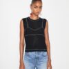 Haut en coton et nylon Haut en coton et nylon