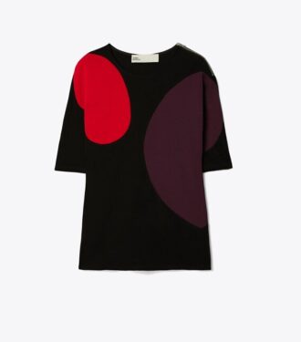 Haut en maille color block