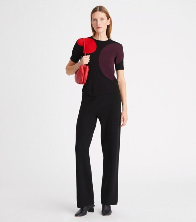 Haut en maille color block Haut en maille color block