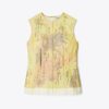 Haut en organza imprimé Haut en organza imprimé