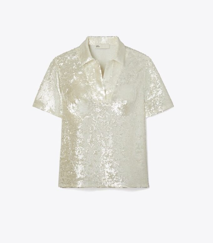 Haut orné de paillettes Haut orné de paillettes
