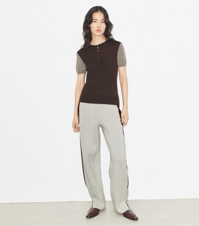 Henley en laine Henley en laine