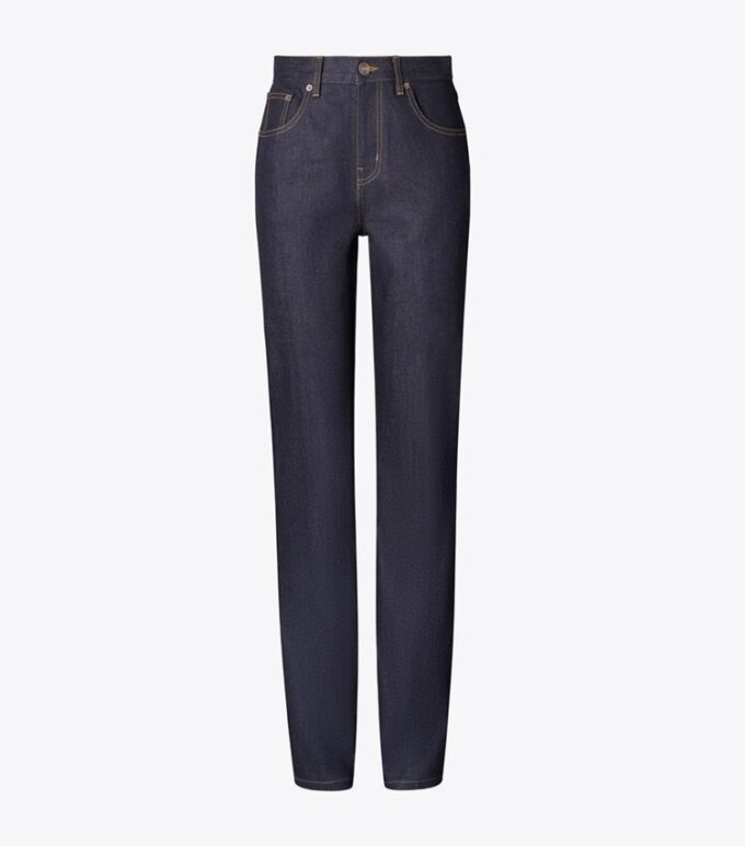 Jean droit en denim Jean droit en denim