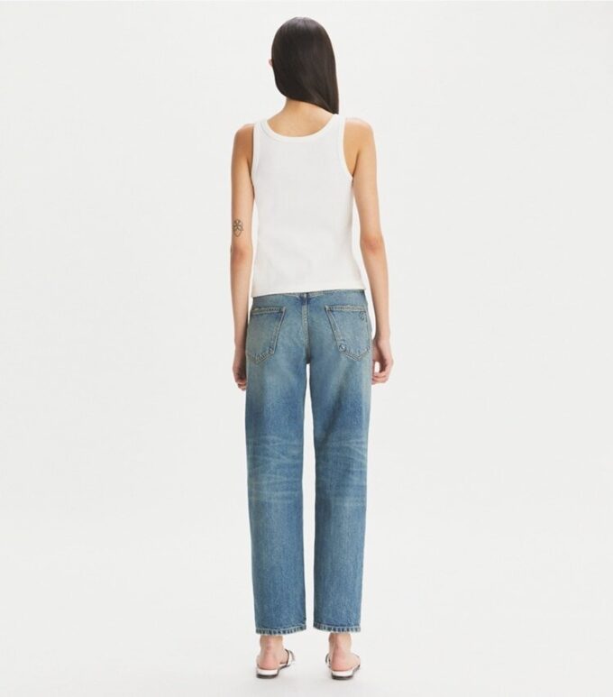 Jean droit à jambes larges Jean droit à jambes larges