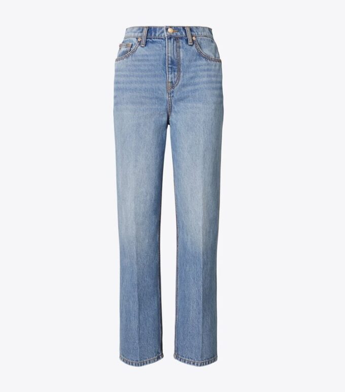 Jean droit taille haute Jean droit taille haute