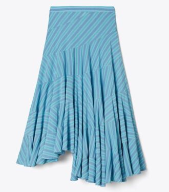 Jupe asymétrique en jersey