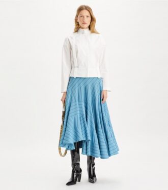 Jupe asymétrique en jersey