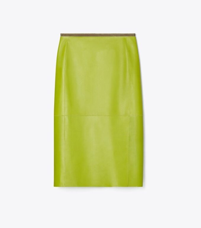 Jupe crayon en cuir Jupe crayon en cuir