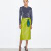 Jupe crayon en cuir Jupe crayon en cuir