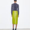 Jupe crayon en cuir Jupe crayon en cuir