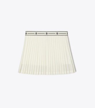 Jupe de tennis plissée en maille Jupe de tennis plissée en maille