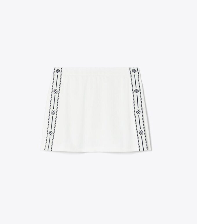 Jupe de tennis Tech Piqué Logo Stripe Jupe de tennis Tech Piqué Logo Stripe