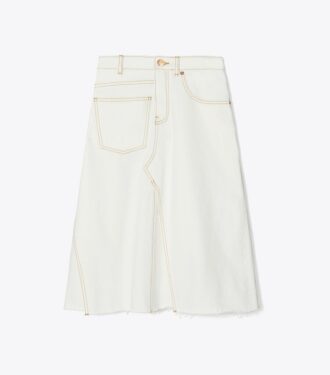 Jupe déstructurée en denim