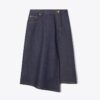 Jupe en denim de coton Jupe en denim de coton