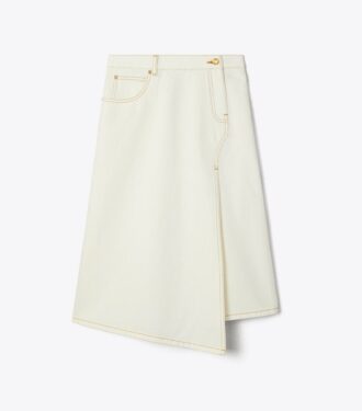 Jupe en denim de coton Jupe en denim de coton
