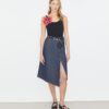 Jupe en denim de coton Jupe en denim de coton