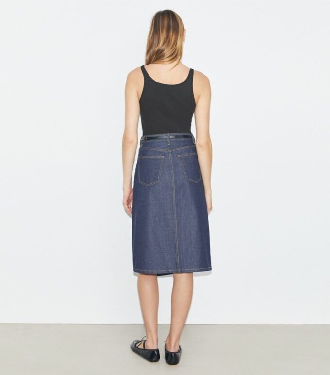 Jupe en denim de coton Jupe en denim de coton