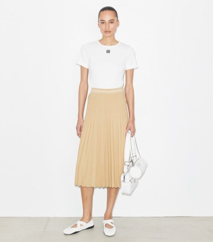Jupe plissée en viscose Jupe plissée en viscose