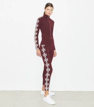 Legging 7/8 à logo et compression