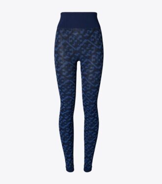 Legging sans coutures en jacquard T Monogram prismatique