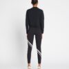 Legging sculptant à compression et motif chevron diagonal Legging sculptant à compression et motif chevron diagonal