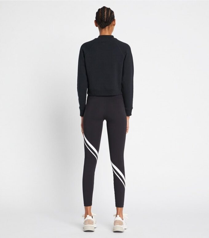 Legging sculptant à compression et motif chevron diagonal Legging sculptant à compression et motif chevron diagonal